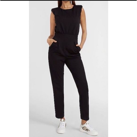 Express Pants - Express Sleeveless Jumpsuit